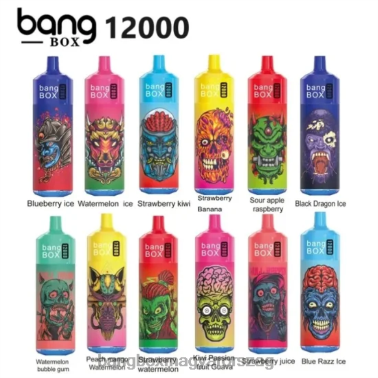 Bang Box Magyarország - Bang Box 12000 puff rgb lámpa Z86J637 eldobható