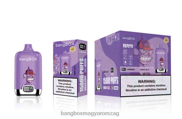 Bang Box Magyarország - Bang Box 15000 fújás Z86J649 szőlő zselé