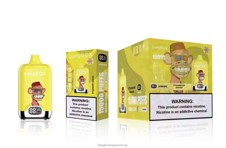 Bang Box Ára - Bang Box 15000 fújás Z86J643 eper banán