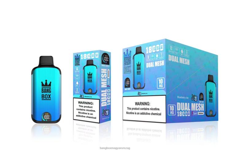 Bang Box Budapest - Bang Box 18000 fújás Z86J690 áfonyás jég