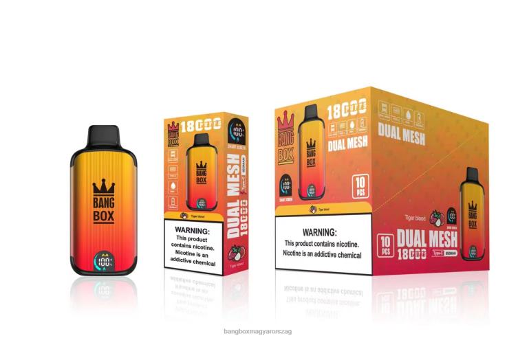 Bang Box Budapest - Bang Box 18000 fújás Z86J694 tigrisvér