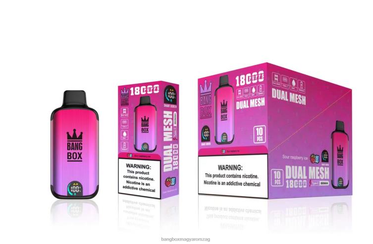 Bang Box Budapest - Bang Box 18000 fújás Z86J698 savanyú málnajég