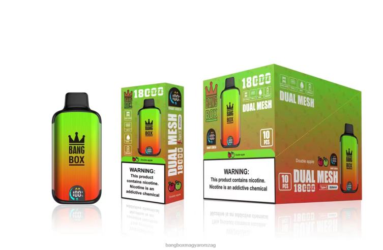 Bang Box Magyarország - Bang Box 18000 fújás Z86J693 dupla alma