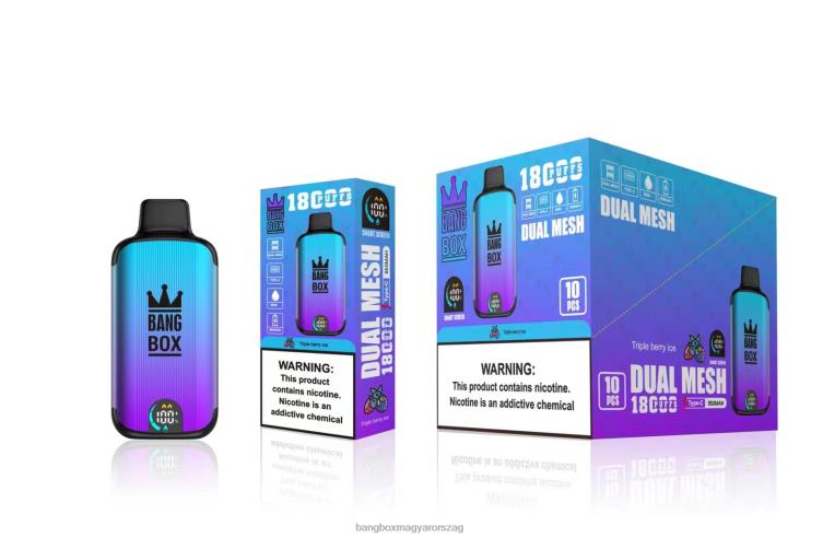 Bang Box Ára - Bang Box 18000 fújás Z86J695 hármas bogyós jég