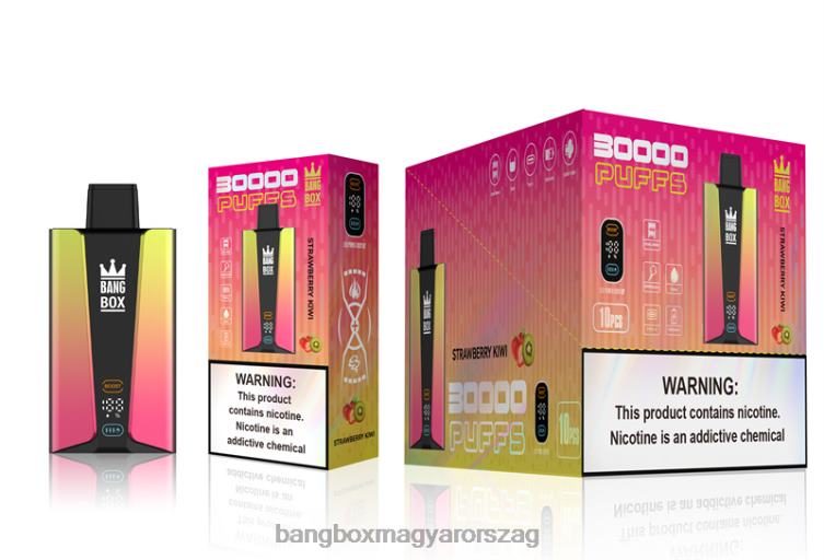 Bang Box Budapest - Bang Box 30 000 puff okosképernyő Z86J674 epres kivi
