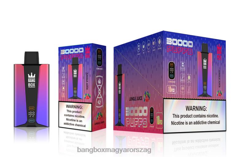 Bang Box Budapest - Bang Box 30 000 puff okosképernyő Z86J678 dzsungellé