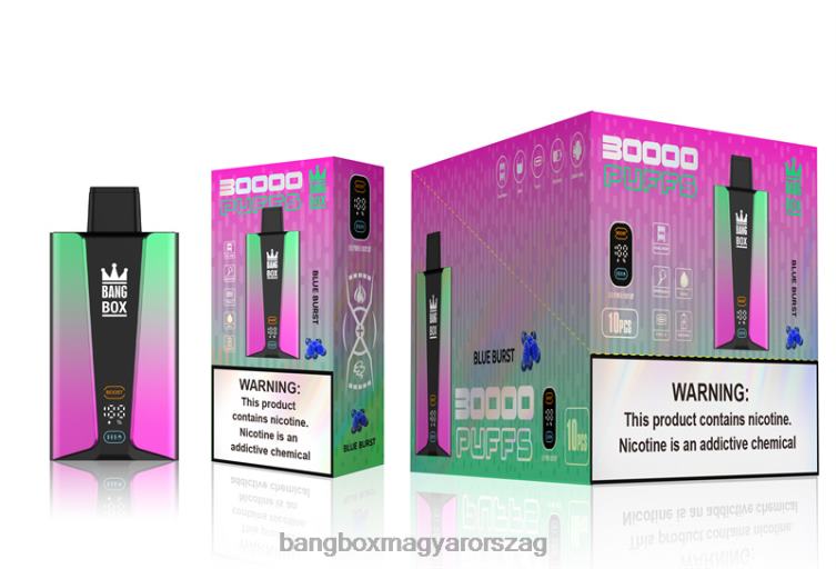 Bang Box Budapest - Bang Box 30 000 puff okosképernyő Z86J682 kék tört