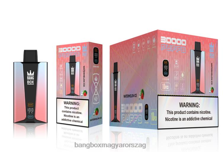 Bang Box Budapest - Bang Box 30 000 puff okosképernyő Z86J686 görögdinnye jég