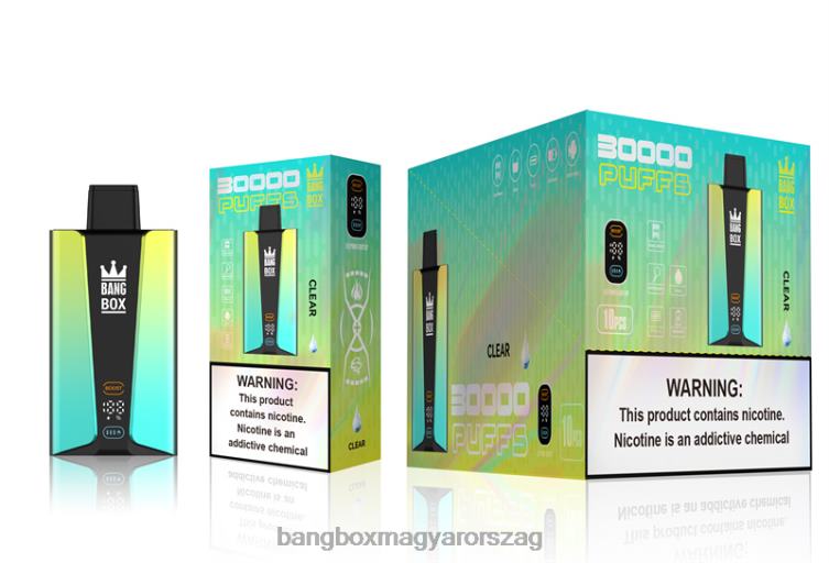 Bang Box Vape - Bang Box 30 000 puff okosképernyő Z86J676 világos