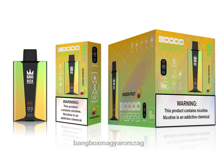 Bang Box Vape - Bang Box 30 000 puff okosképernyő Z86J684 maracuja
