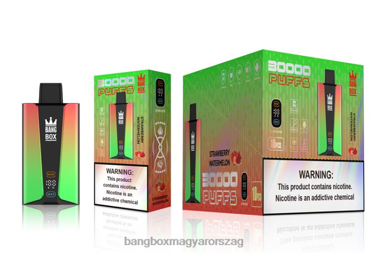 Bang Box Ára - Bang Box 30 000 puff okosképernyő Z86J675 epres görögdinnye