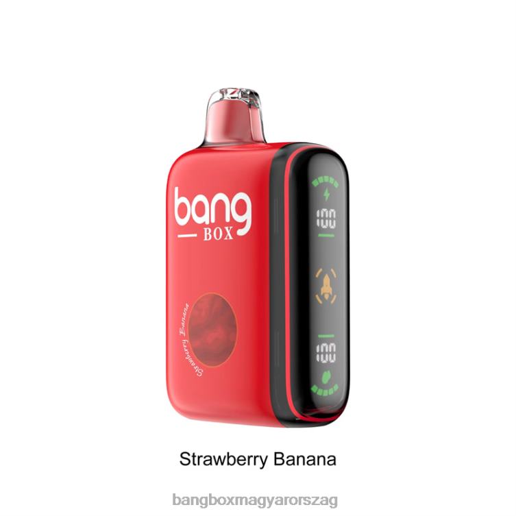 Bang Box Magyarország - Bang Box 9000-18000 puffadásos intelligens teljesítmény kijelző Z86J625 eper banán