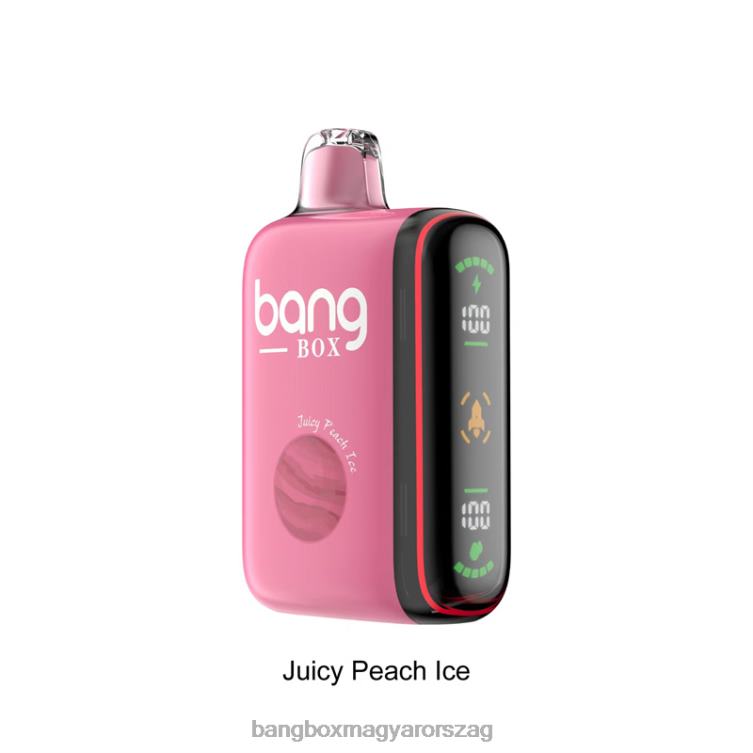 Bang Box Magyarország - Bang Box 9000-18000 puffadásos intelligens teljesítmény kijelző Z86J629 lédús barack jég