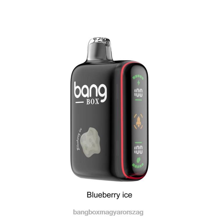 Bang Box Vape - Bang Box 9000-18000 puffadásos intelligens teljesítmény kijelző Z86J632 áfonyás jég