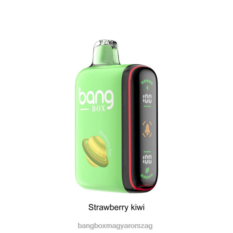 Bang Box Ára - Bang Box 9000-18000 puffadásos intelligens teljesítmény kijelző Z86J627 epres kivi