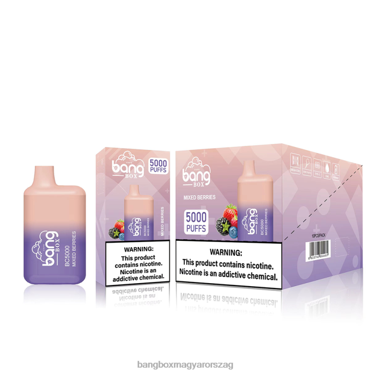 Bang Box Ára - Bang Box bc5000 Z86J687 eldobható