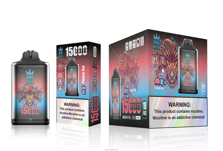 Bang Box Budapest - Bang Box s1-15000 fújás Z86J6102 barack jég