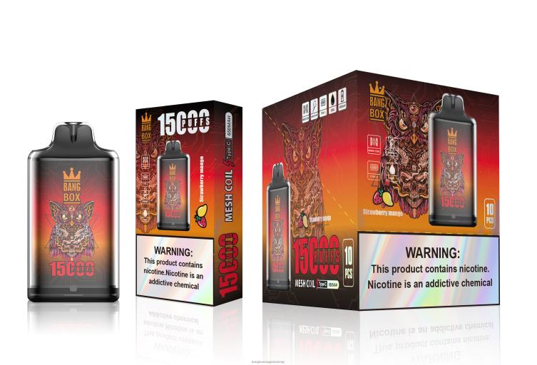 Bang Box Magyarország - Bang Box s1-15000 fújás Z86J6101 epres mangó
