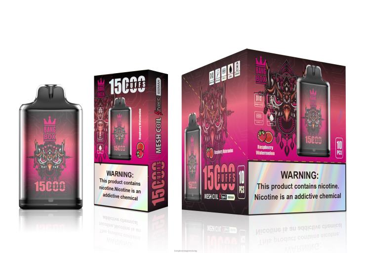 Bang Box Magyarország - Bang Box s1-15000 fújás Z86J6105 málnás görögdinnye