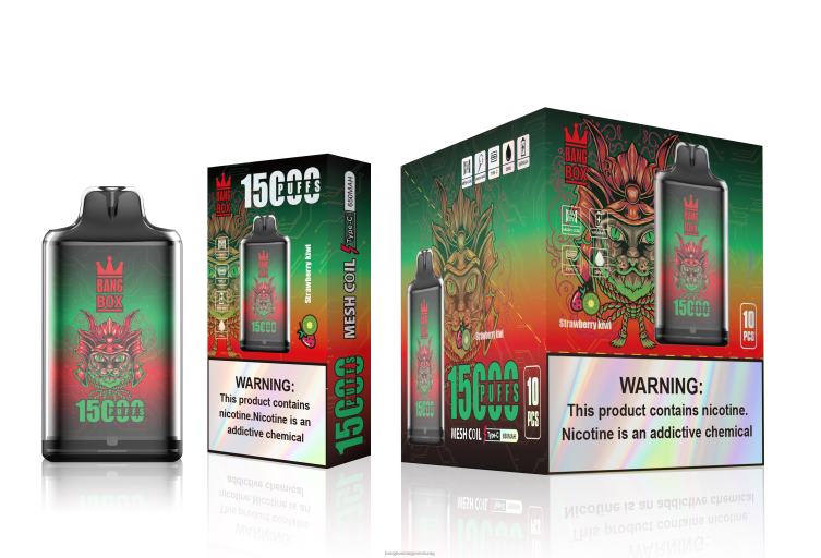 Bang Box Vape - Bang Box s1-15000 fújás Z86J6100 epres kivi