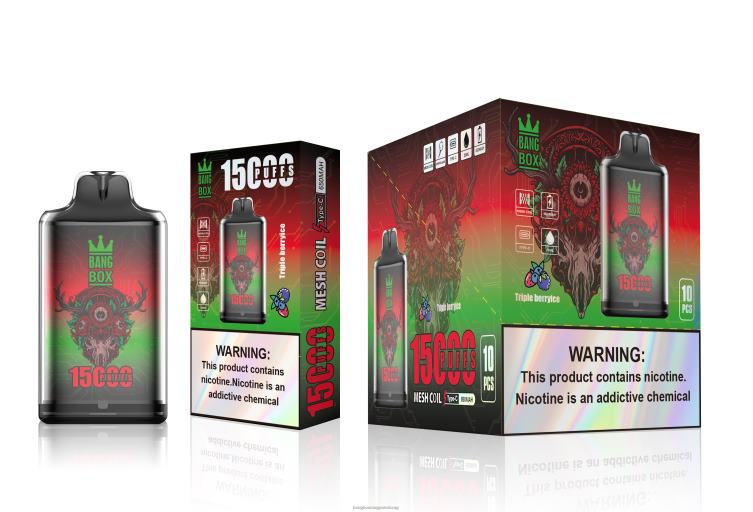 Bang Box Vape - Bang Box s1-15000 fújás Z86J6104 hármas bogyós jég