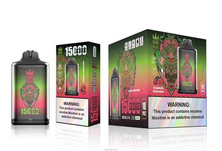 Bang Box Ára - Bang Box s1-15000 fújás Z86J6103 epres görögdinnye