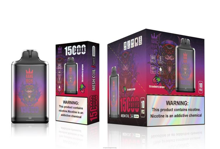 Bang Box Ára - Bang Box s1-15000 fújás Z86J6111 eper szőlő